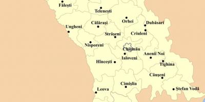 Térkép cahul Moldovai