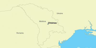 Térkép chisinau, Moldova