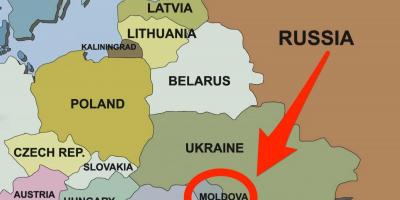 Térkép Moldovai